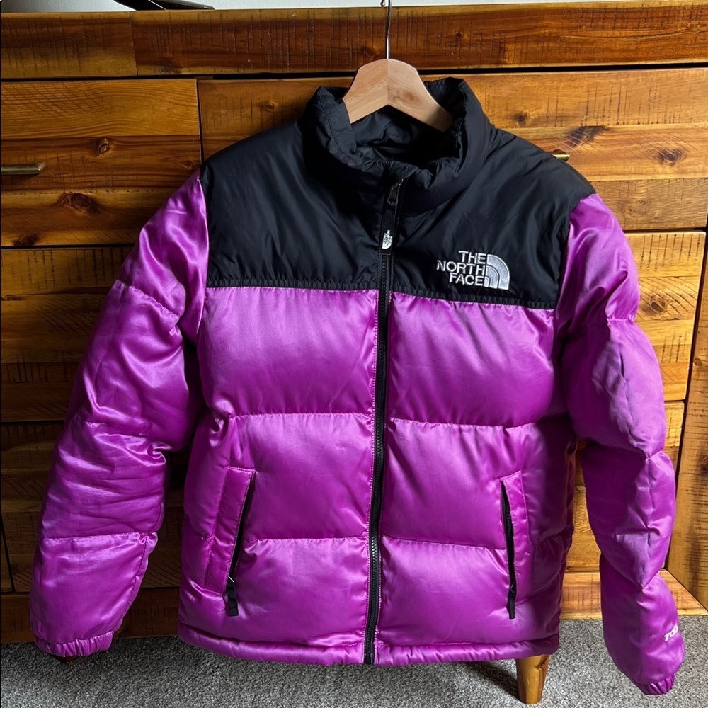The North Face 1996 Retro Nuptse Jacket 'Purple Cactus Flower/Tnf Black'